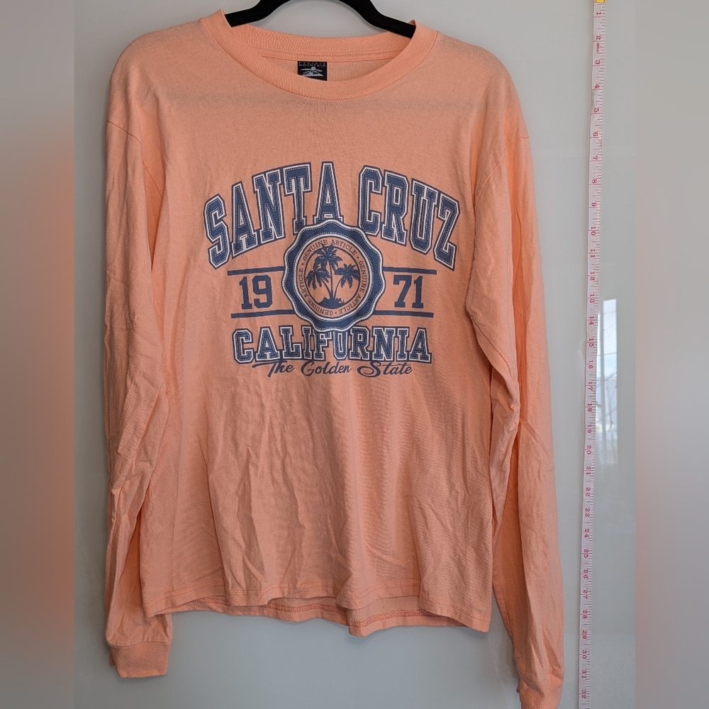 Santa Cruz California Graphic Long Sleeve Shirt